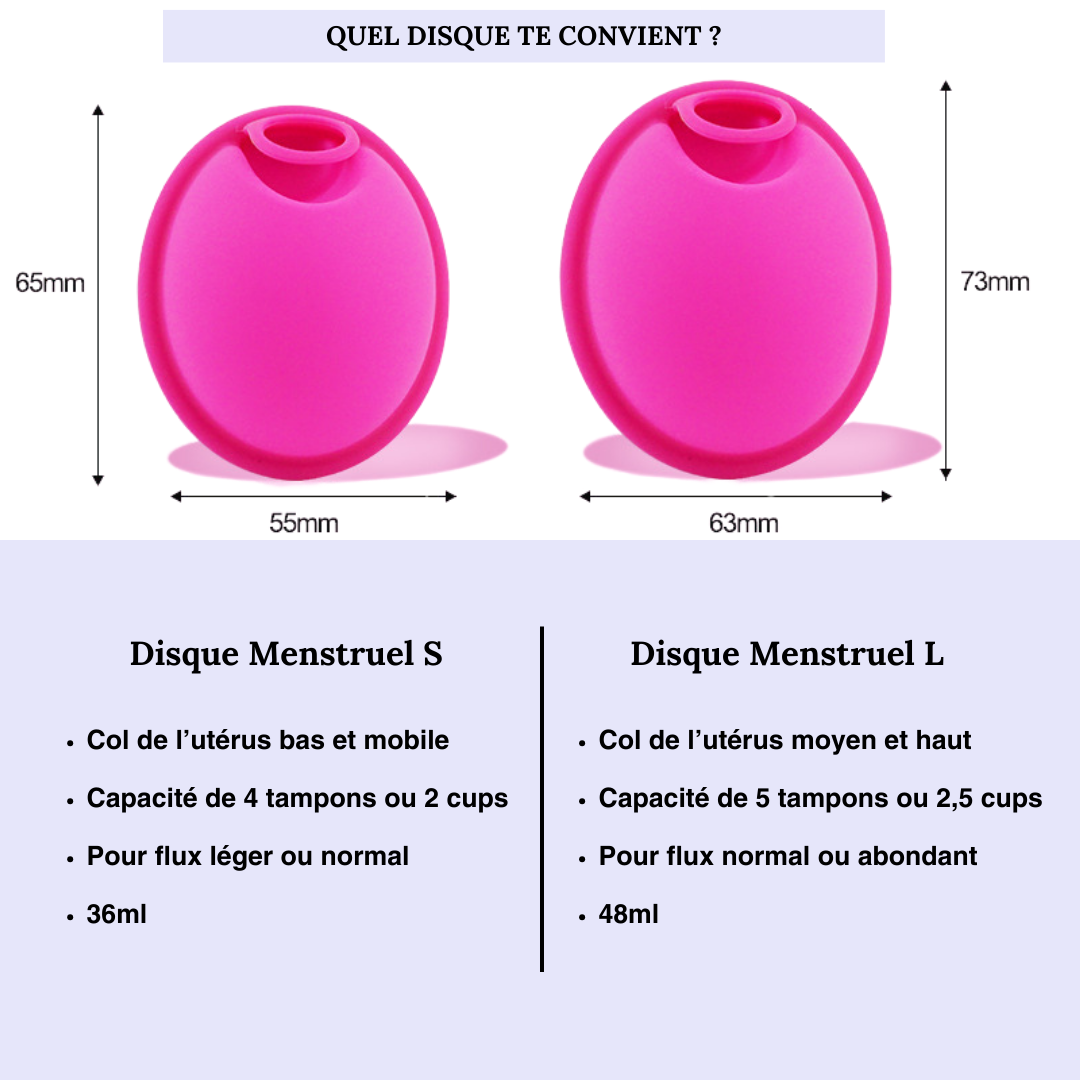 Pack Découverte Disque Menstruel -  Lunarea